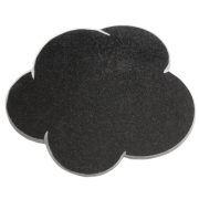 Grabstein Wolke aus Granit ca. 30cm x 25cm und 1cm dick